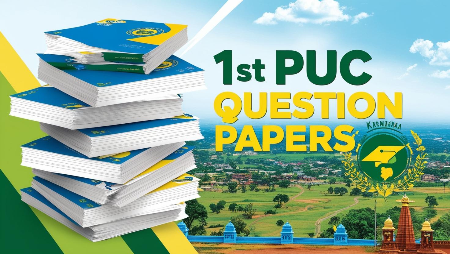 1st PUC Question Papers